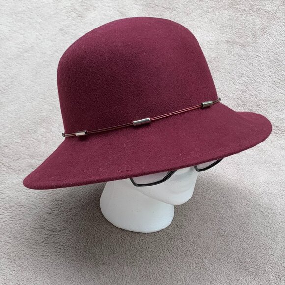 C&C California 100% Wool Felt Floppy Hat NWT - Picture 1 of 13